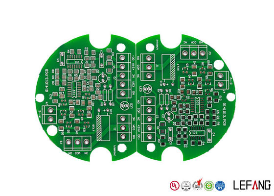 Double Sided HASL FR4 PCB Board Lead Free Green Solder Mask For Consumer Electronics