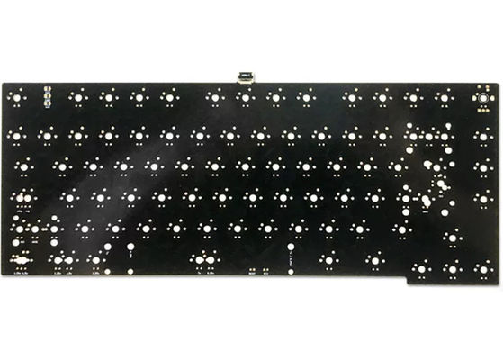 PCB de teclado personalizado de 3,2 mm 10 camadas 5 pinos teclado hot swap