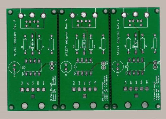 Placa de circuito impresso de computador 1 oz 3,2 mm Asic PCB branca
