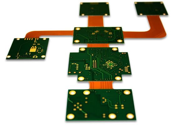 ENIG Placa de circuito de PCB flexível de acabamento de superfície com controlo de impedância 1 ano