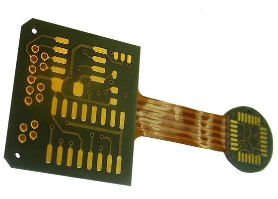 ENIG Placa de circuito de PCB flexível de acabamento de superfície com controlo de impedância 1 ano