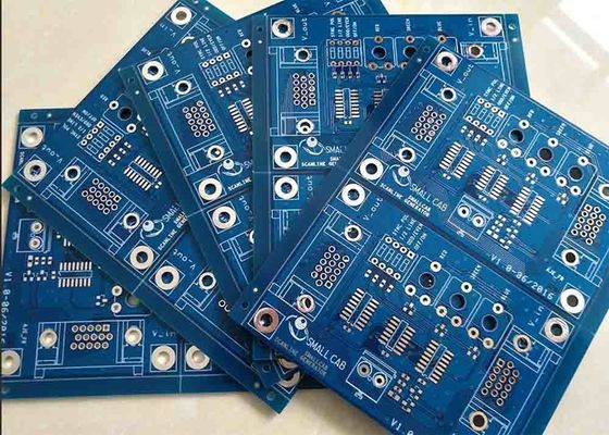 Conjunto de placa de circuito PCBA azul com LED de serviço ODM 40 camadas