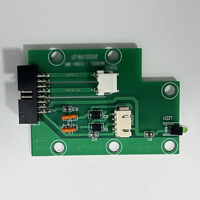 High Precision PCB Circuit Board Assembly 0.1mm Min Line Spacing PCBA Branco Cores Silkscreen