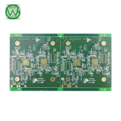 2 camadas de montagem de placas de circuito de PCB FR4 com largura de linha de 0,1 mm