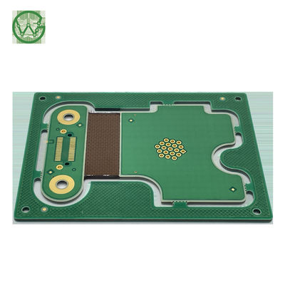 Montagem de placa de circuito PCB durável com máscara de soldagem verde de tela de seda branca