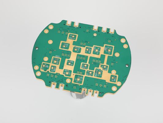 FR4 Componentes de placas de circuito de 2 camadas com espaçamento de linha de 0,1 mm