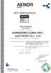 CHINA Global Well Electronic Co., LTD Certificações